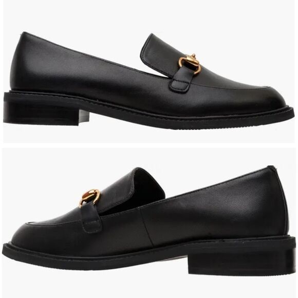 LISA * VICKY (NORDSTROM) - 🎉HP🎉 NIB - L Sz 6 "Zany-V" Sheep Napa Leather Loafers - Picture 3 of 14